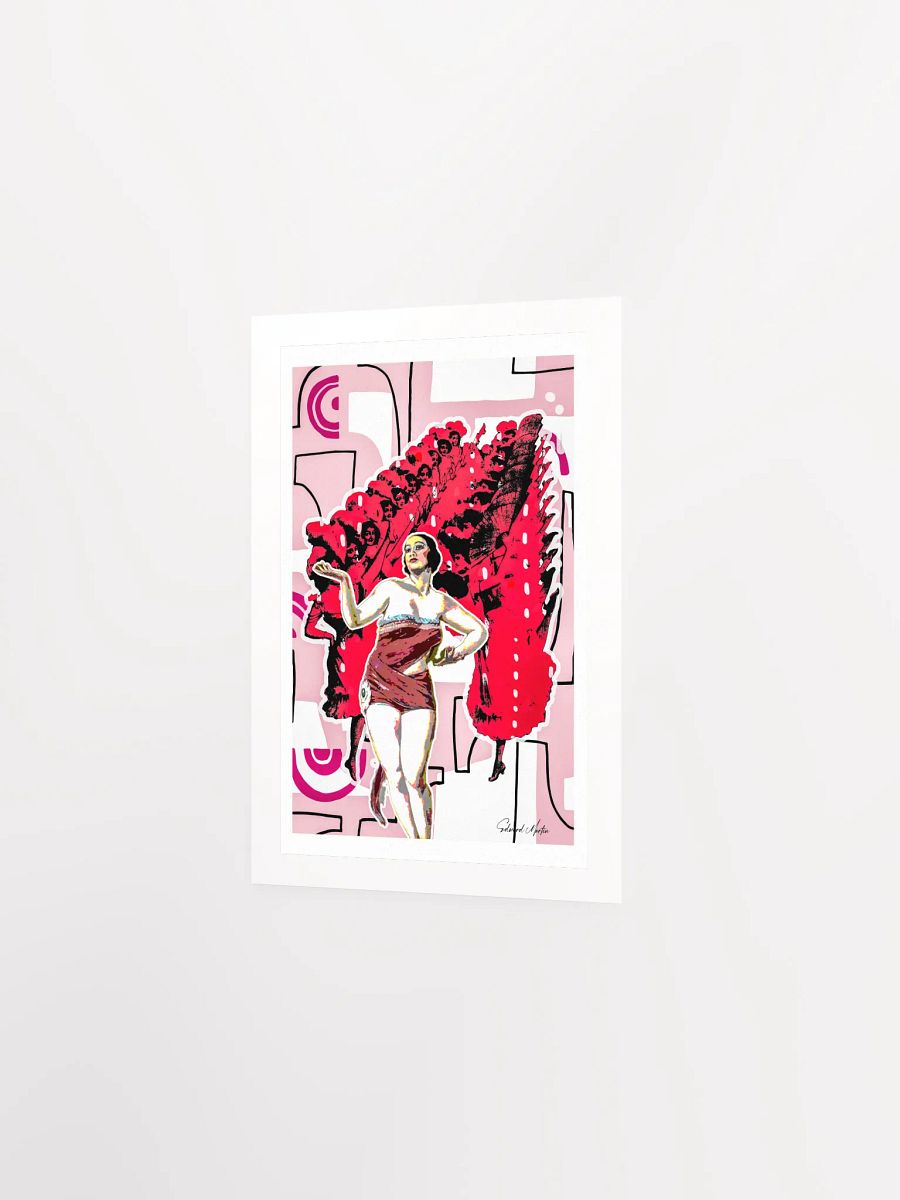 'Simply Divine' by Edward Martin: Mixed media Collage Print product image (3)