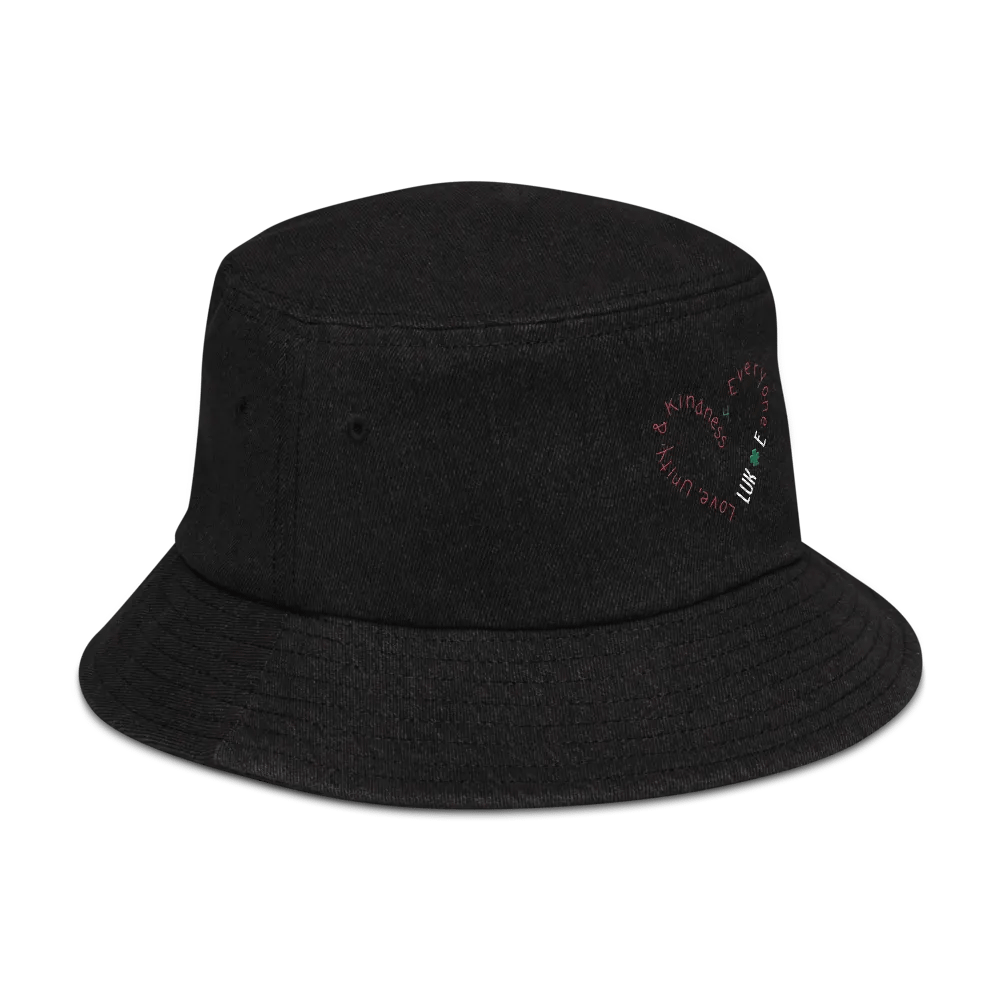 Heartfelt Unity Denim Bucket Hat product image (6)