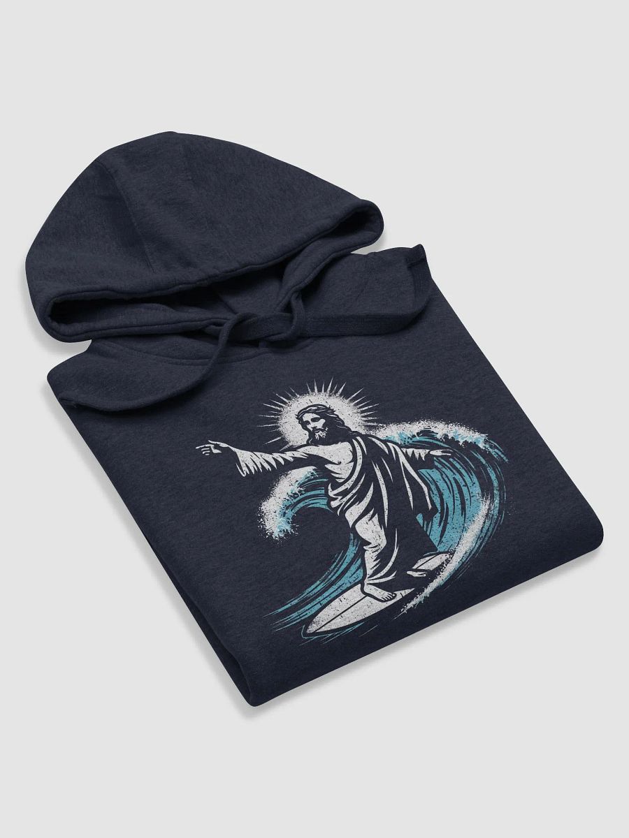 Ride the Wave Jesus Premium Hoodie product image (41)
