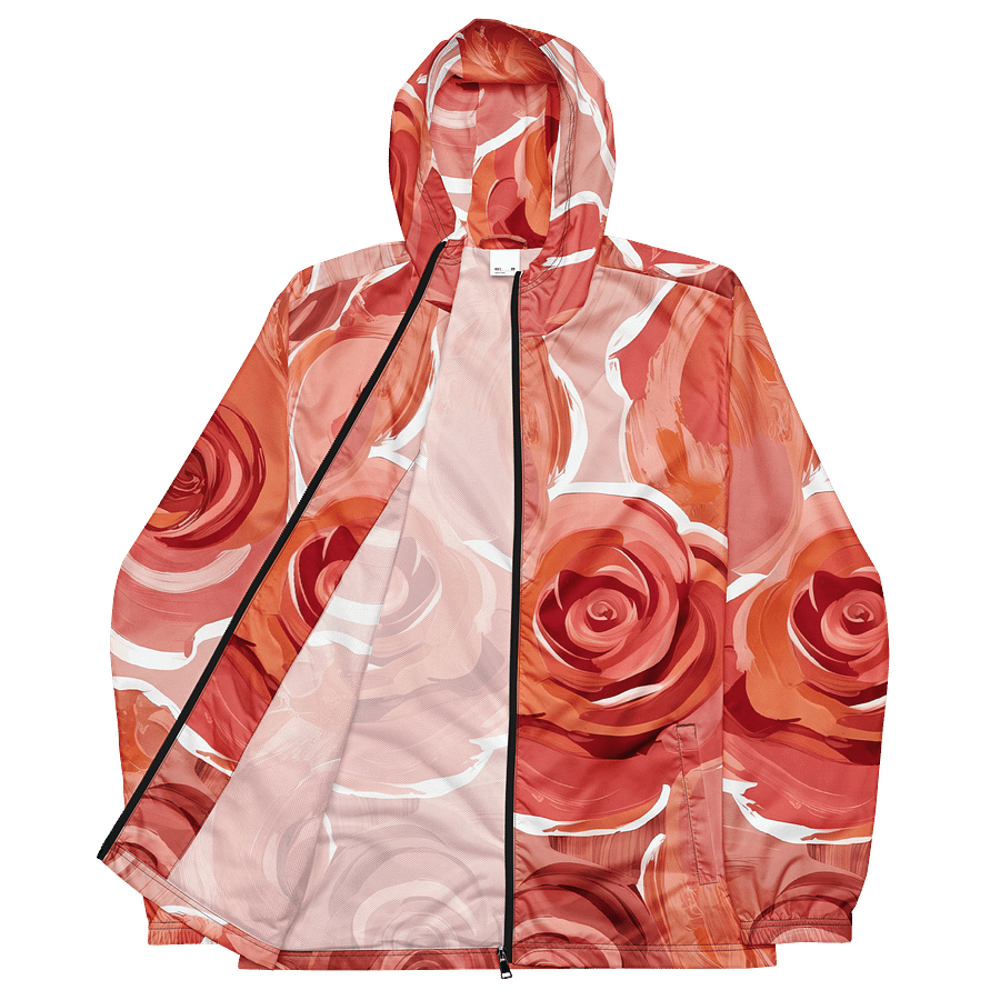 Dark Peach Rose Garden Adventure Windbreaker product image (2)