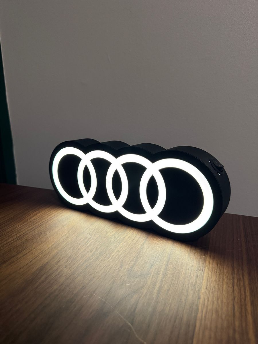 Audi Rings LED Lightbox product image (3)