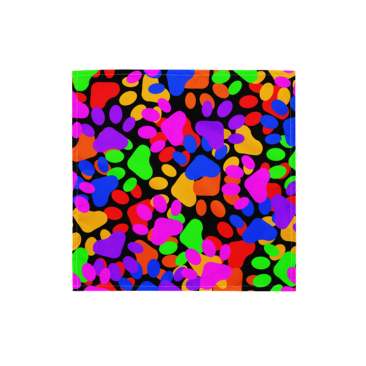 Rainbow Paws Bandana product image (1)