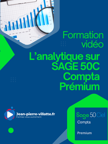 Formation vidéo l'analytique et le budgétaire sur SAGE 50C Compta Prémium product image (1)