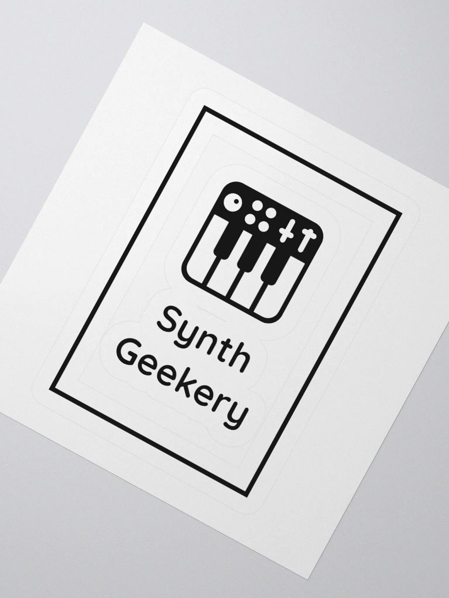 Synth Geekery stickers product image (4)