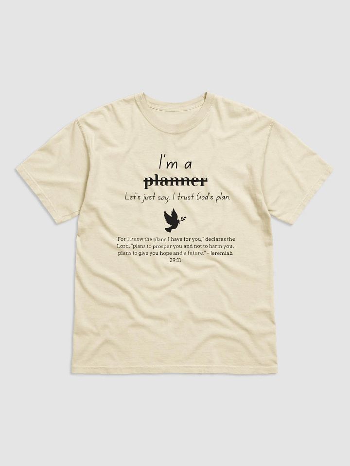 God’s Plan - Faith Over Fear Unisex Tee product image (6)
