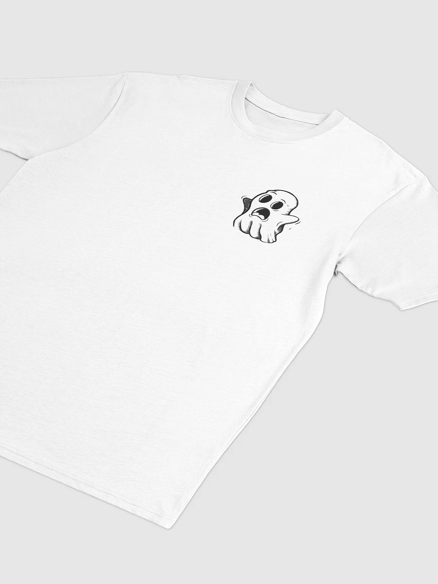 Gh0stie with Arcade logo on reverse Tee - White product image (3)