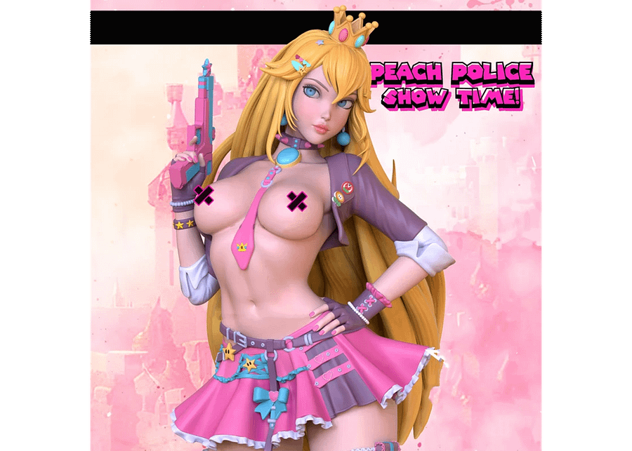 3D Printed: Peach Police NSFW product image (1)