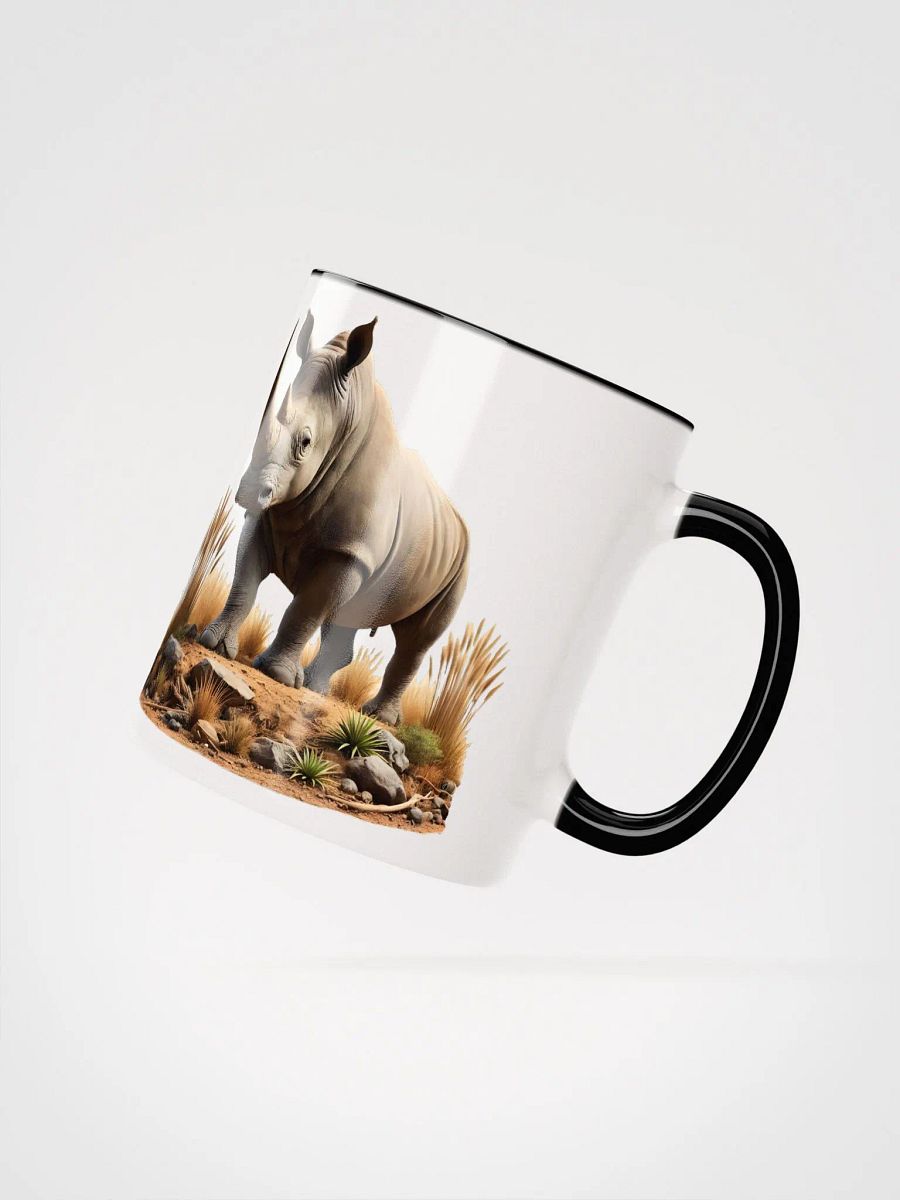 Savanna Rhino Ceramic Mug. product image (3)