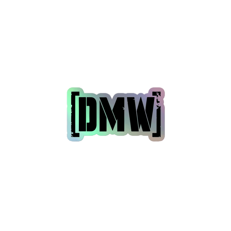 DMW Stencil Sticker product image (1)