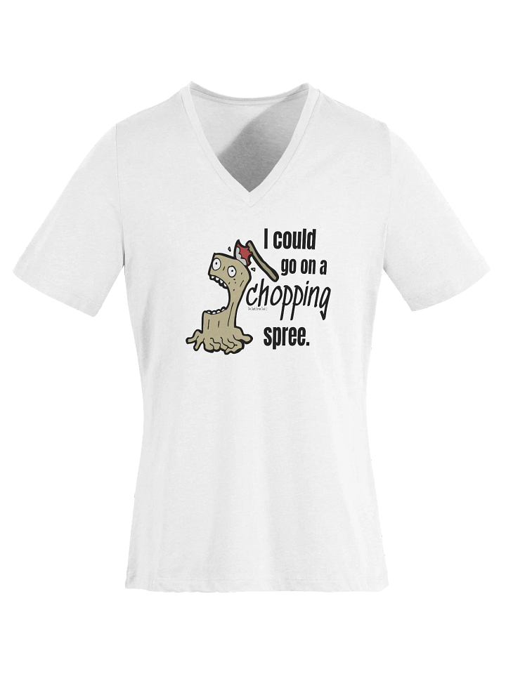 Chopping Spree Black - Women's V-Neck Tee product image (11)