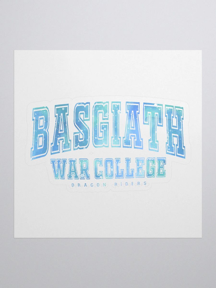 Basgiath War College Sticker - Blue product image (1)
