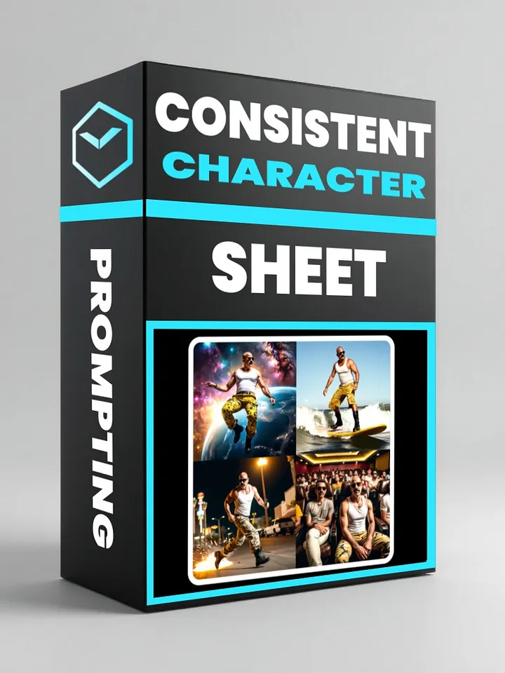 Consistent Character Sheet product image (1)