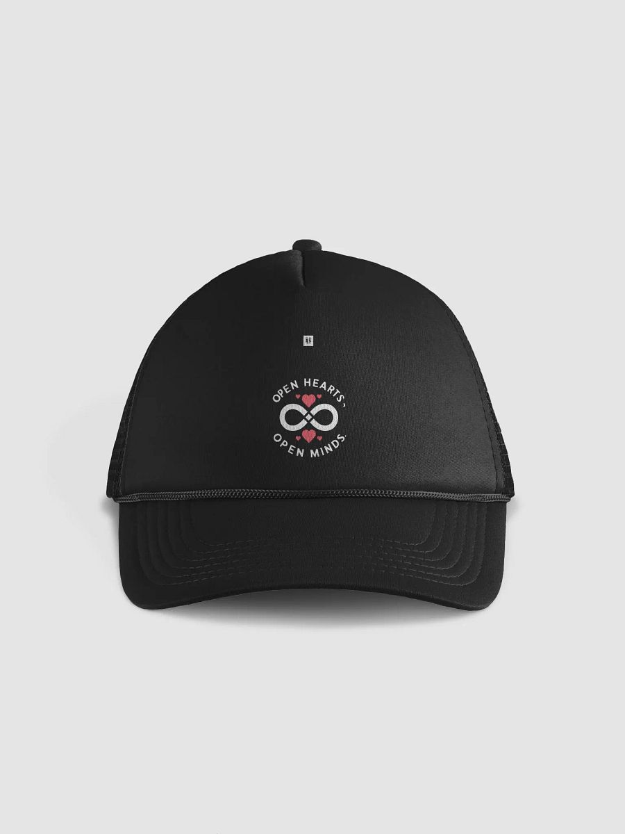 Open Hearts Open Minds Logo Trucker Hat product image (1)