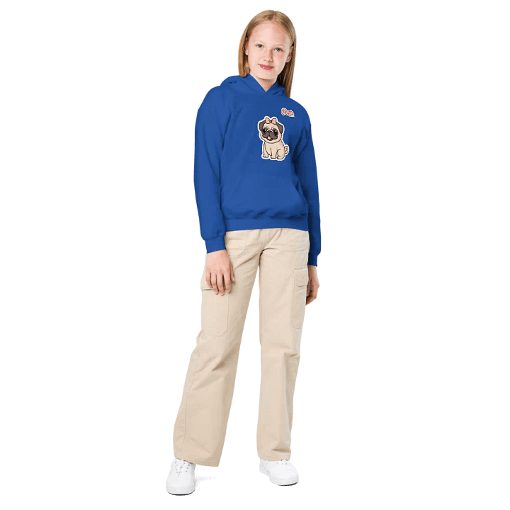 Pug Maggie's Kids Hoodie product image (12)