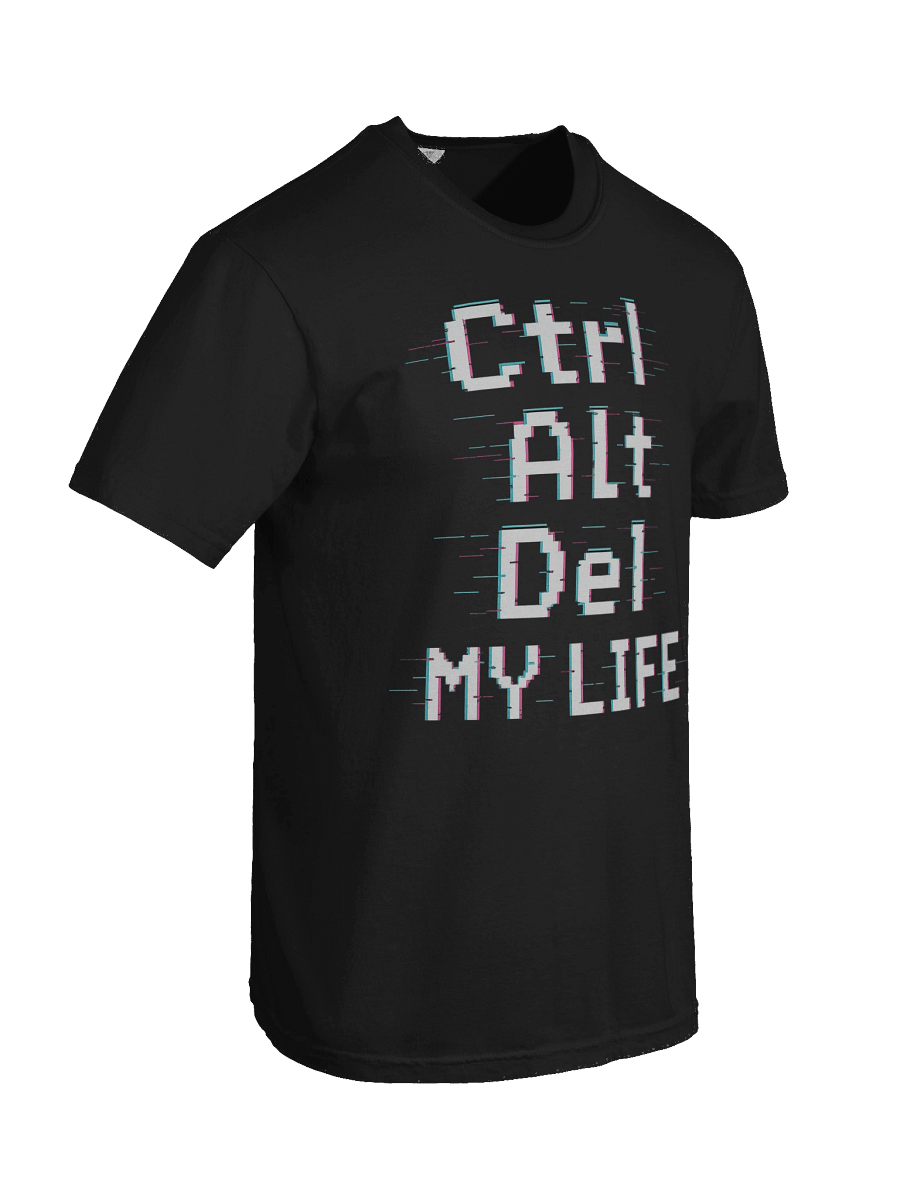 Ctrl Alt Del My Life Tee product image (5)