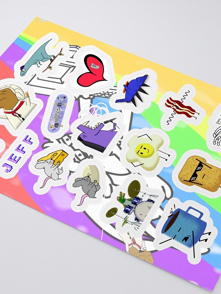 Dani & Dean Do An Internet Sticker Sheet product image (2)