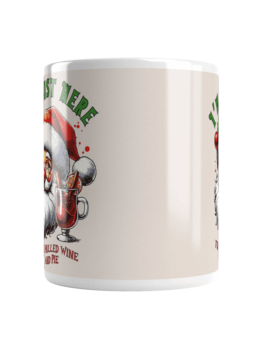 Mulled Wine & Santa Funny Christmas Mug product image (4)