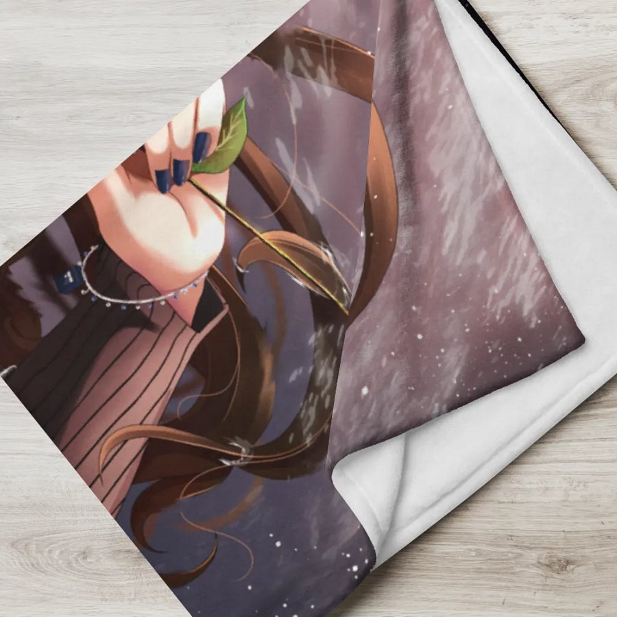 Water Rose 60″ × 80″ Blanket product image (5)