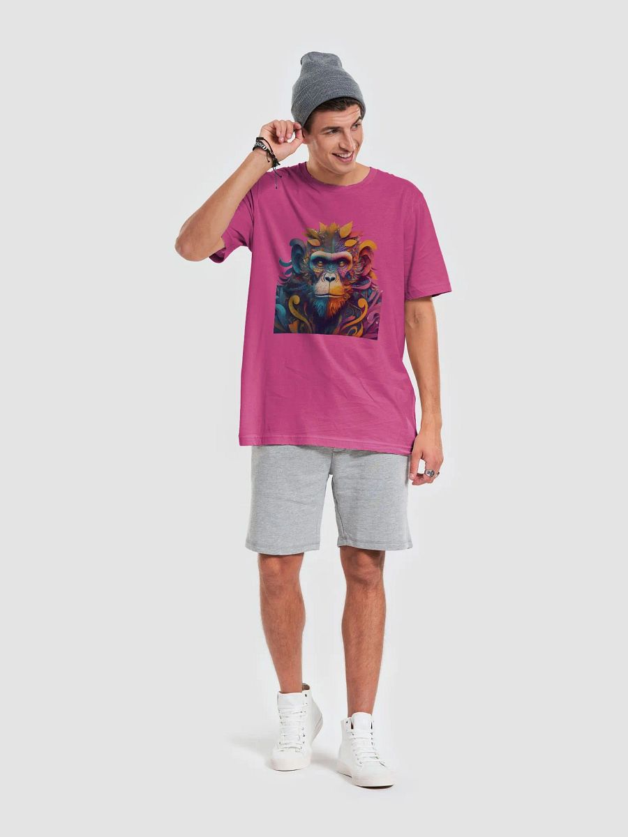 Symmetric Jungle Monkey T-Shirt product image (33)