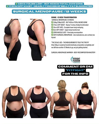 WHEN THE SCALE LIES BUT YOUR BODY TELLS THE TRUTH 🔥

Meet Donne - 12 weeks of proof that the scale is the WORST measure of tr...