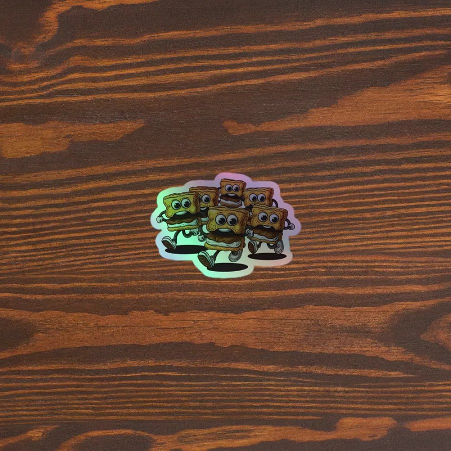 S'mores Frenzy Holographic Sticker Sheet product image (3)