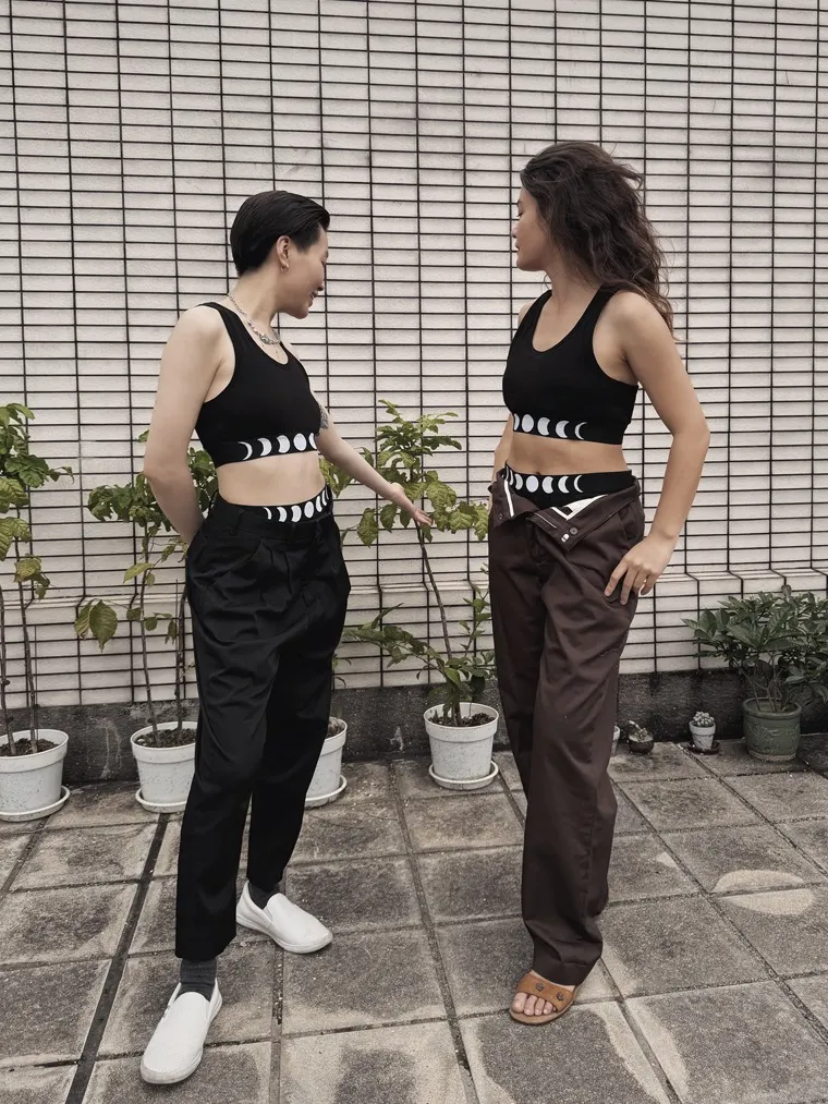 Moon Phase Racerback Bra product image (6)