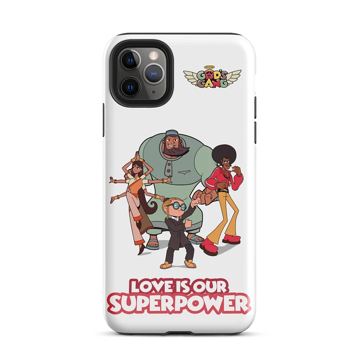 Love is Our Superpower | God’s Gang iPhone Case product image (67)