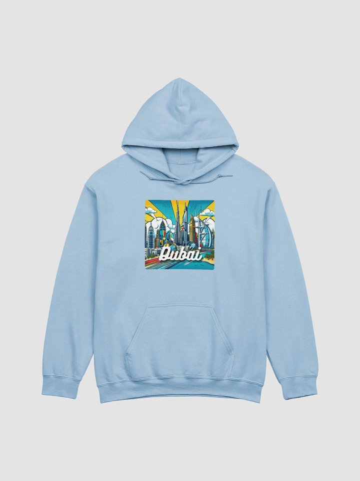 Gildan Classic Hoodie | AI Design dubai city product image (1)