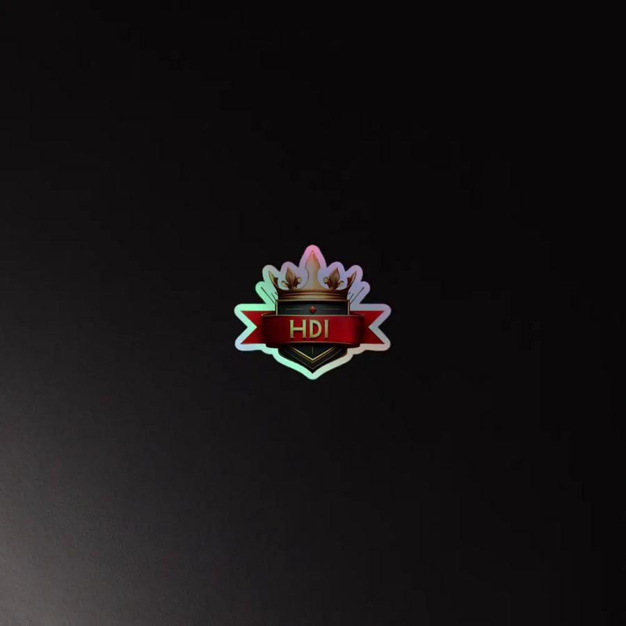 HDI Logo - Holographic Sticker product image (2)