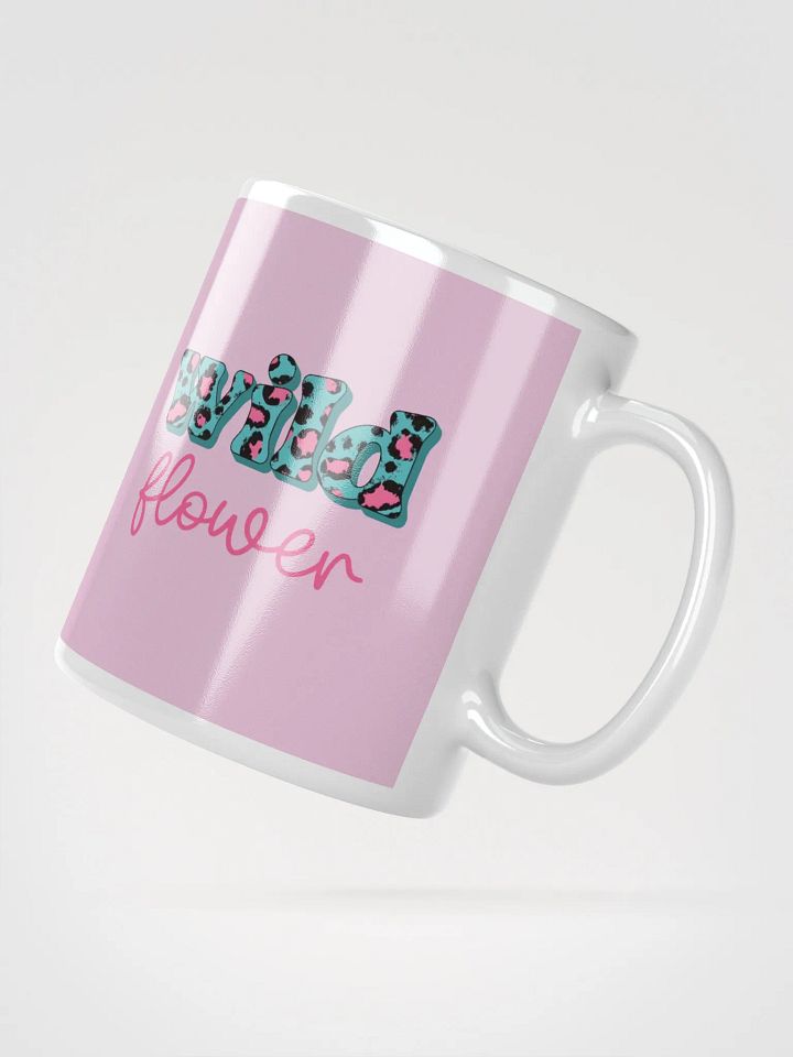 Wild Flower Leopard Print Mug product image (2)