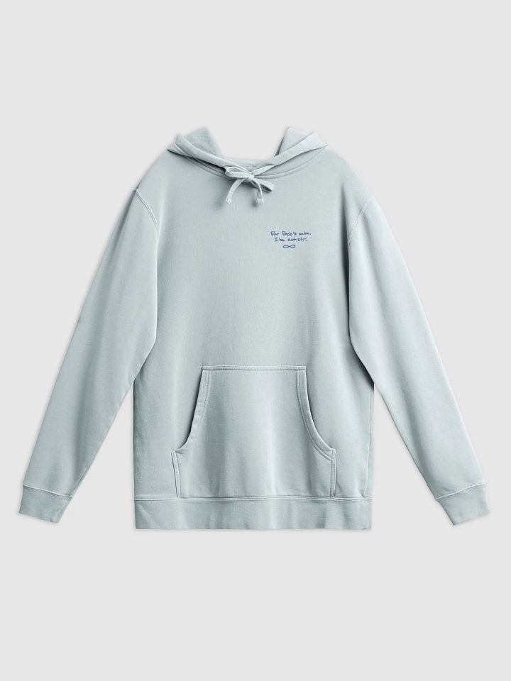 FFS, I'm autistic. (sm. teal design) printed pigment hoodie product image (15)