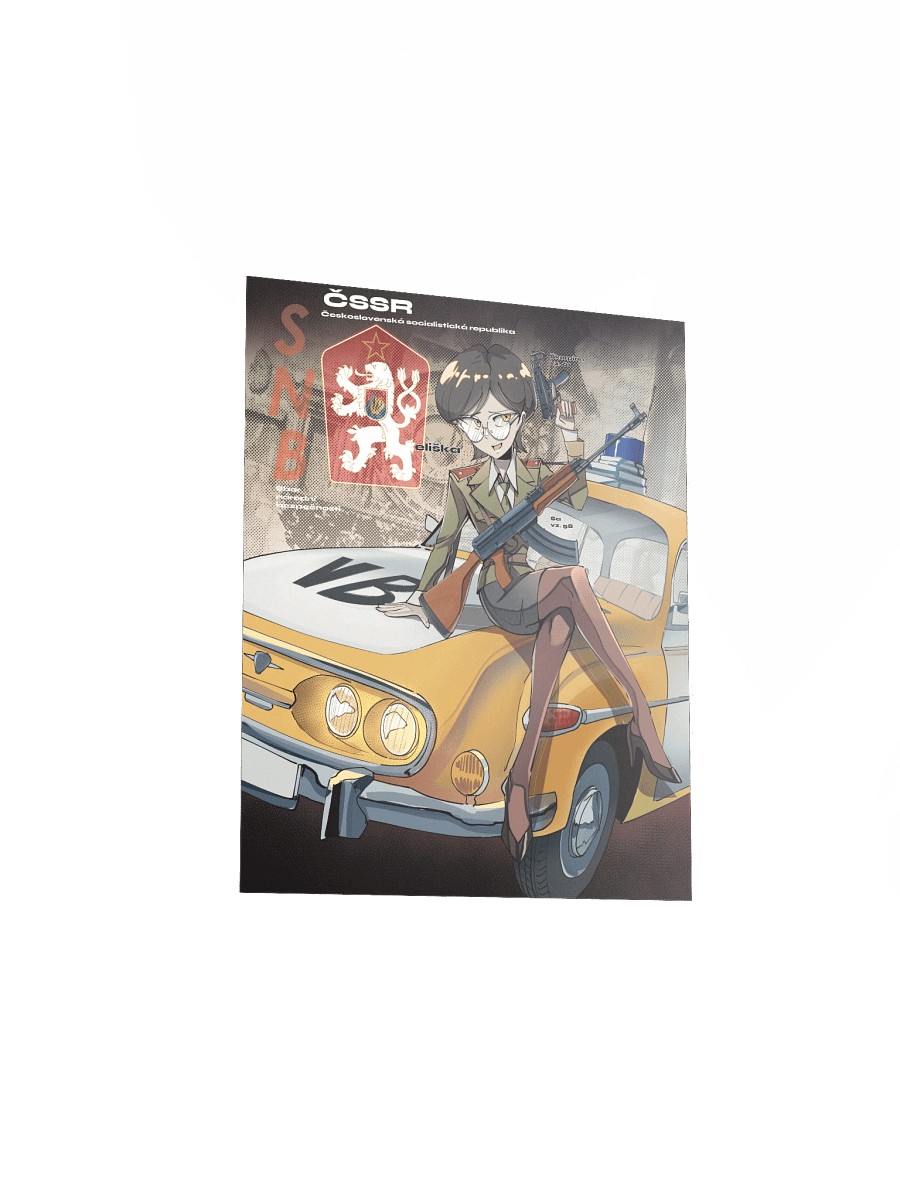 Czech SNB Girl PRINT product image (23)