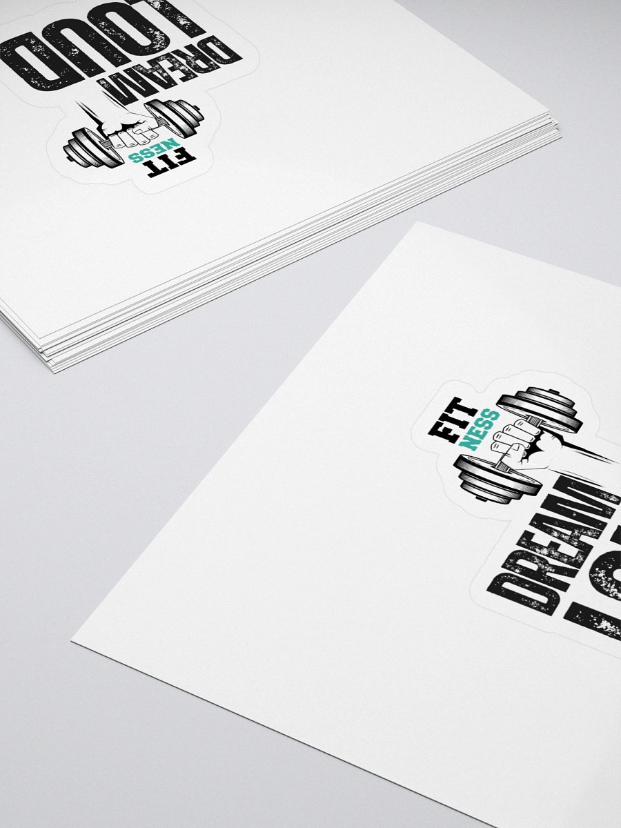 Dream Loud - Fitness - Sticker product image (4)