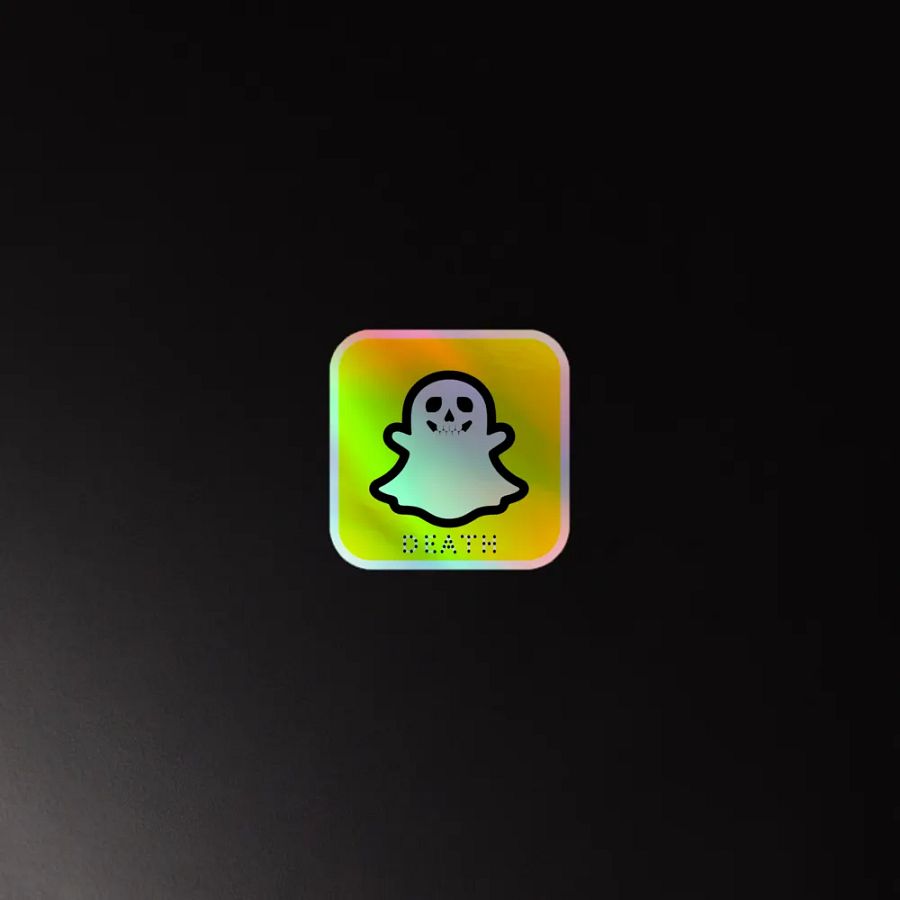 Snap Death Holo Sticker product image (4)