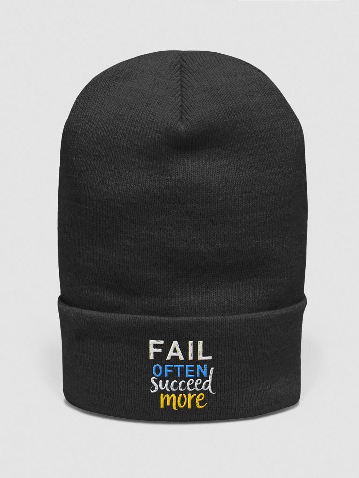 Fail Often, Succeed More Michael Jordan Inspirational Beanie – Embrace the Champion’s Mindset and Transform Your Life! product image (1)