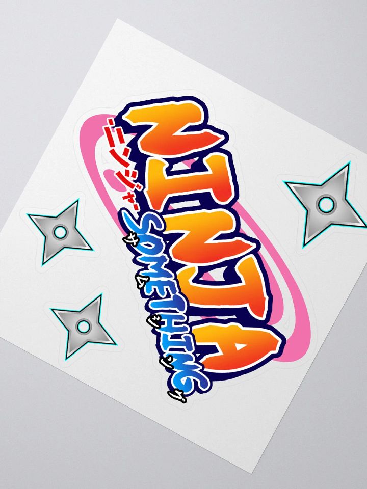 Ninja Something Sticker Set product image (4)