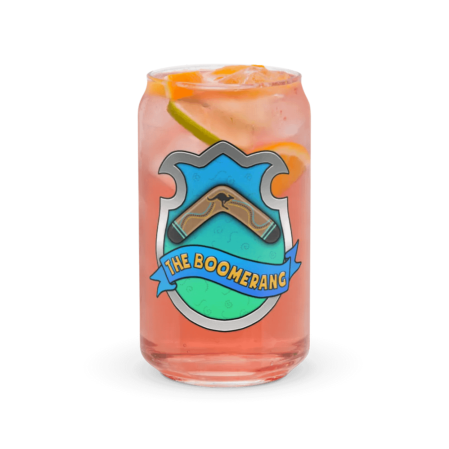 The Boomerang - Can Shaped Glass product image (9)