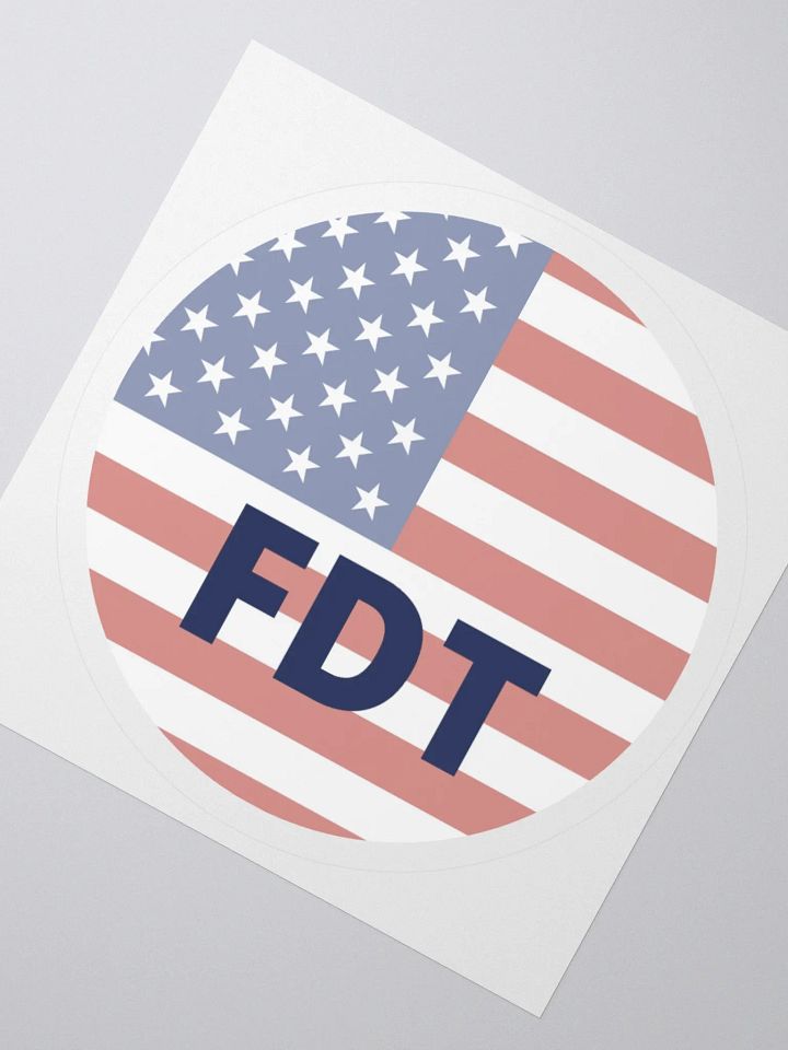 Patriot Round Sticker. product image (5)