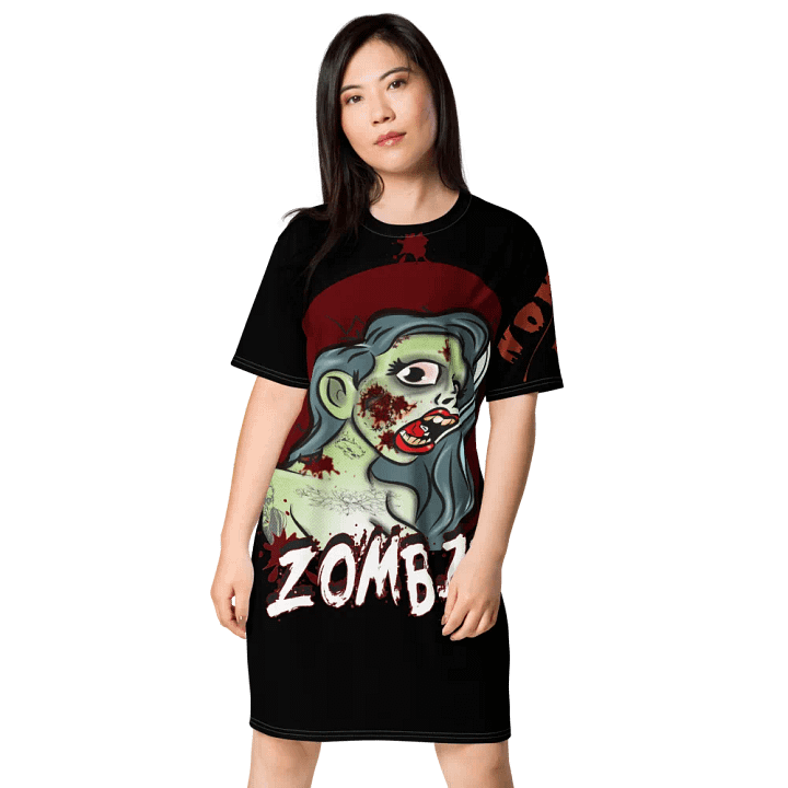 Undead Chic All-Over T-Shirt Dress product image (1)