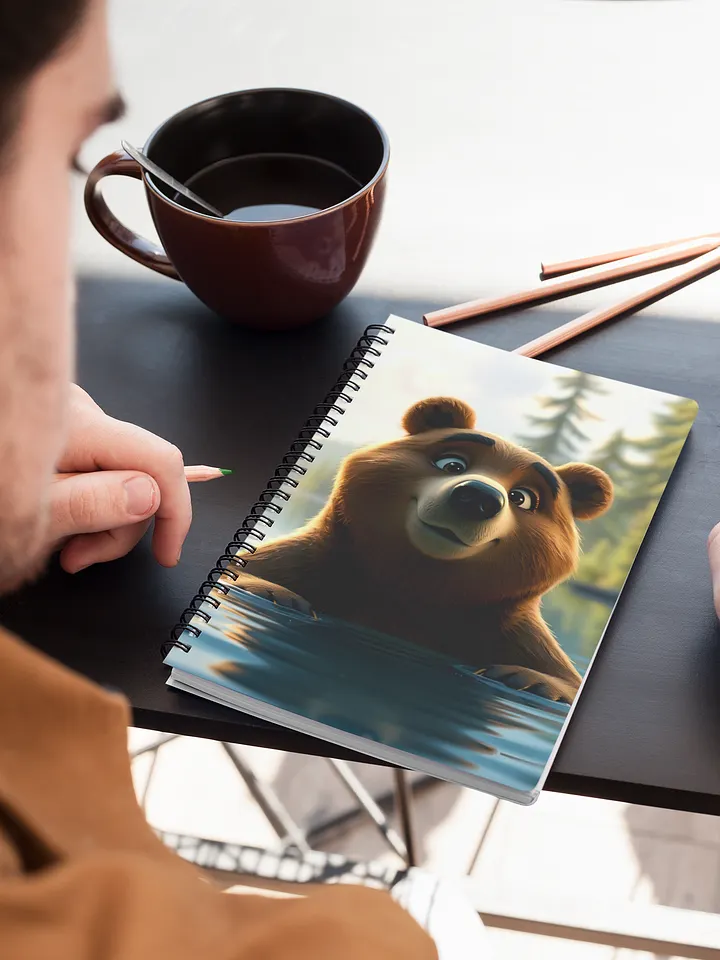 "Be The Bear" Spiral Notebook product image (1)