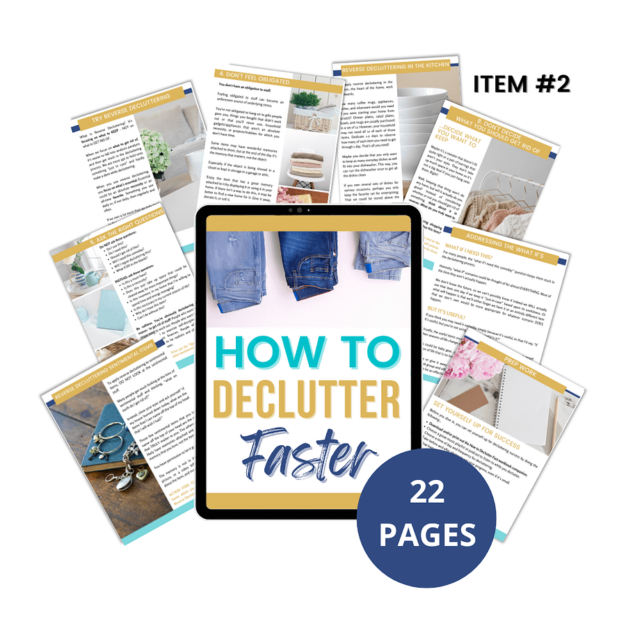 The Decluttered Home Toolkit product image (3)