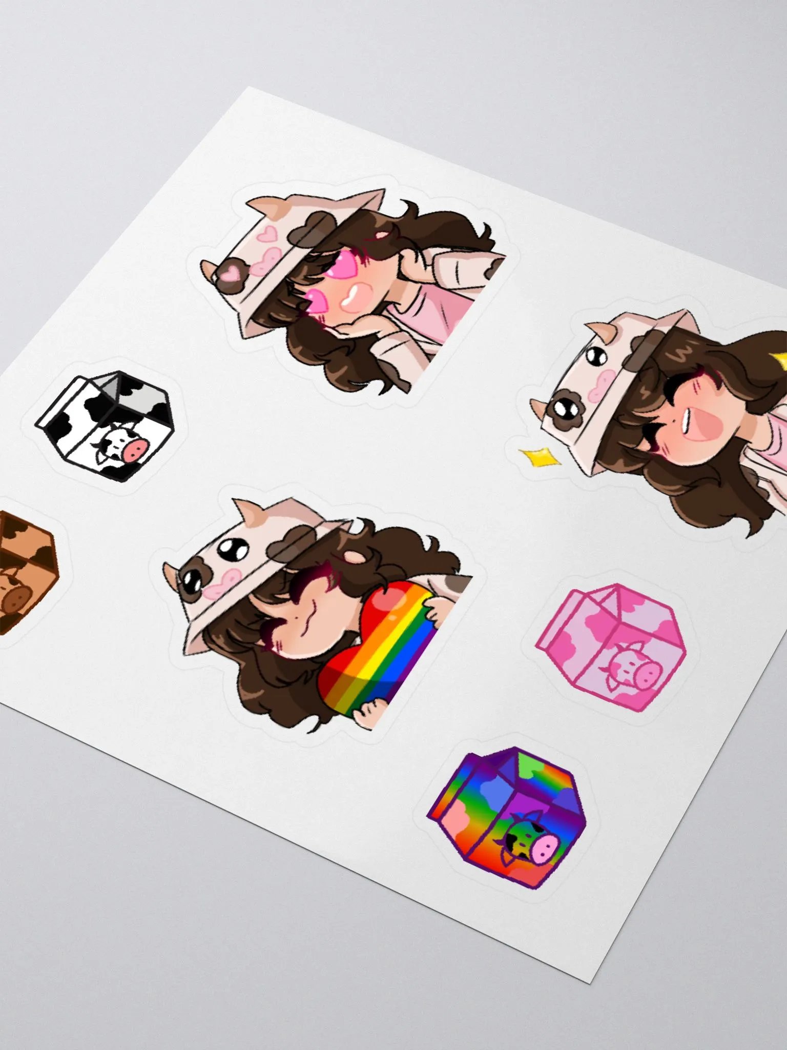 Jonni Jean Emote Sticker Pack product image (7)