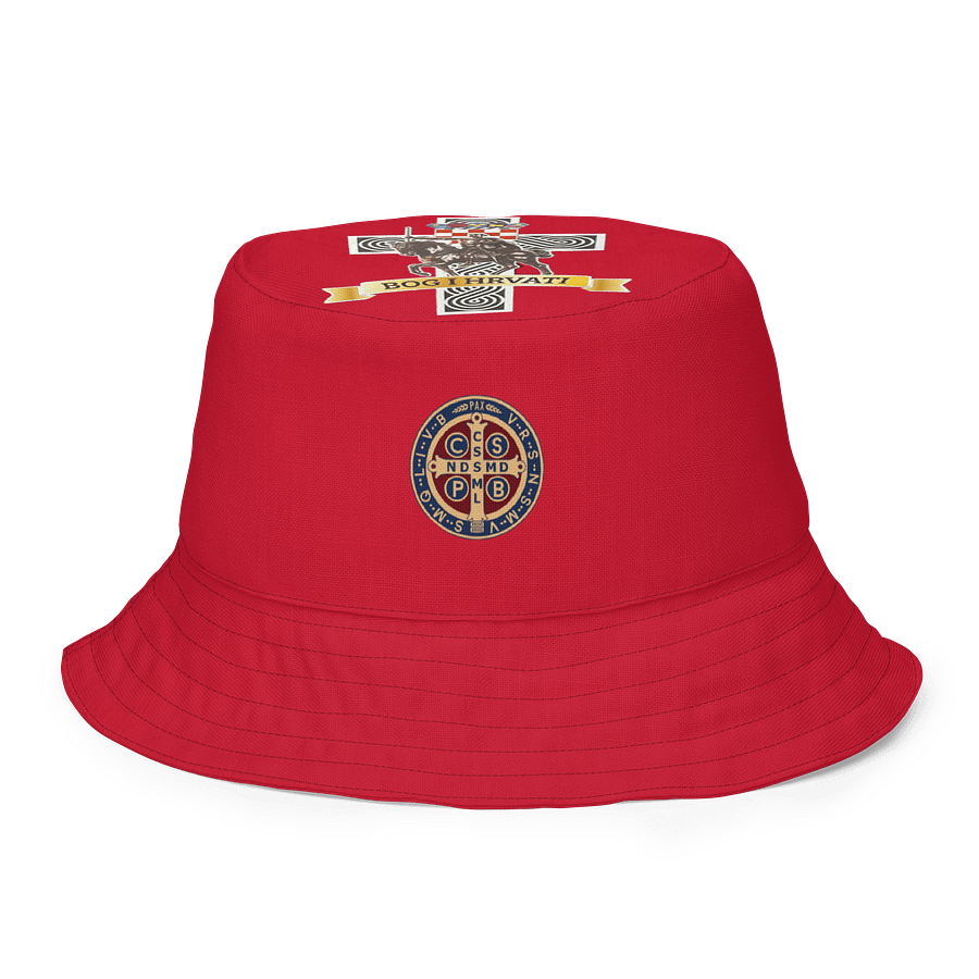 God and Croats Reversible Bucket Hat product image (2)