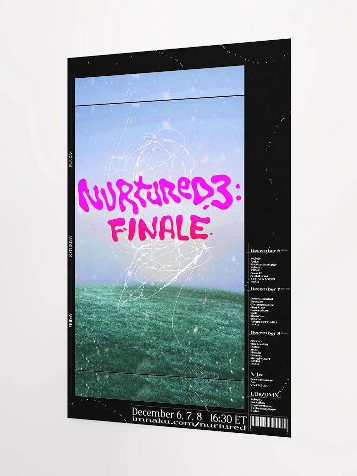 Nurtured 3: Finale Poster product image (1)