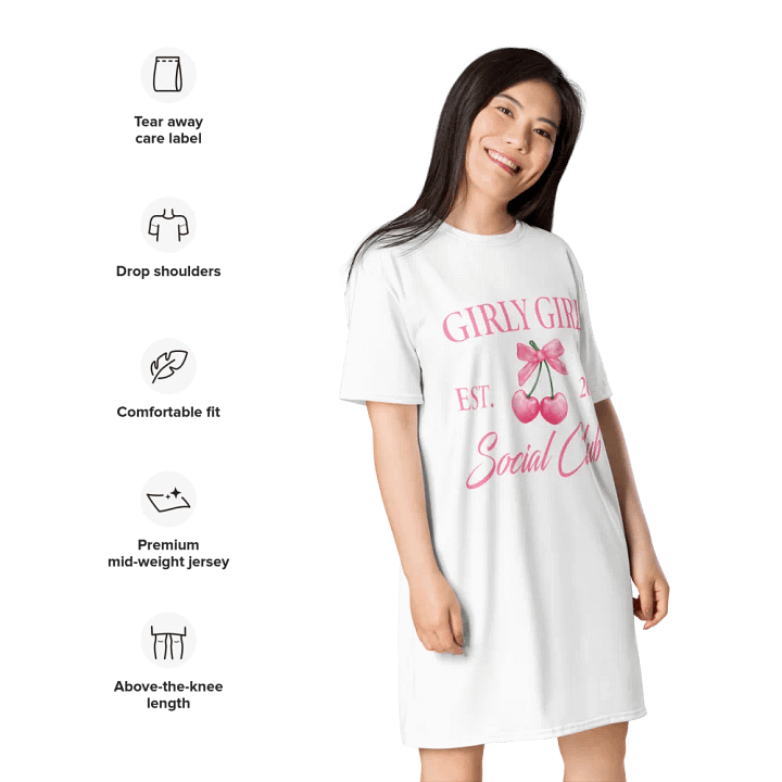 'Girly-Girls Social Club' All-Over Dress product image (1)
