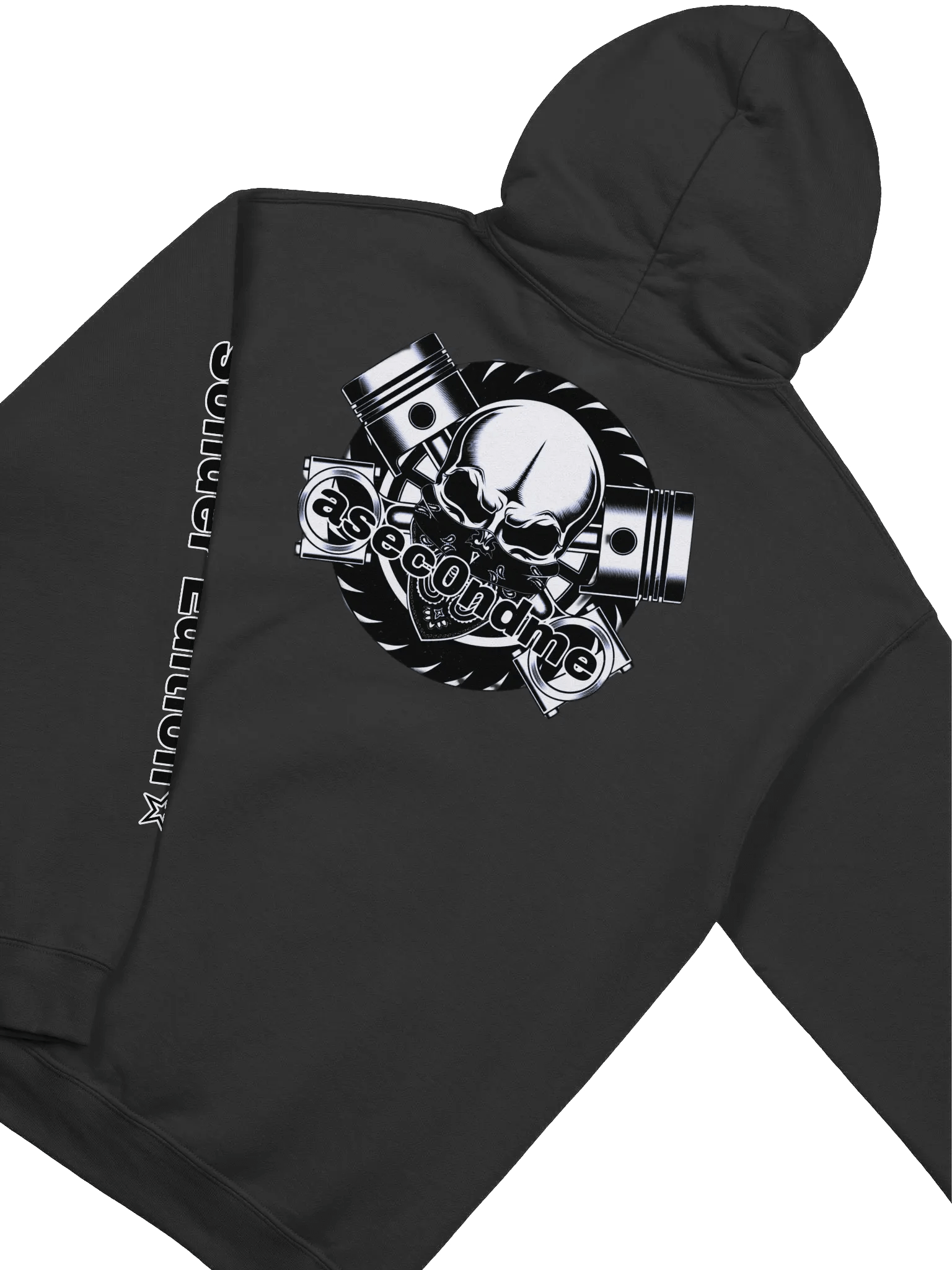 Sec0nds-Skull Hoodie☆ product image (4)