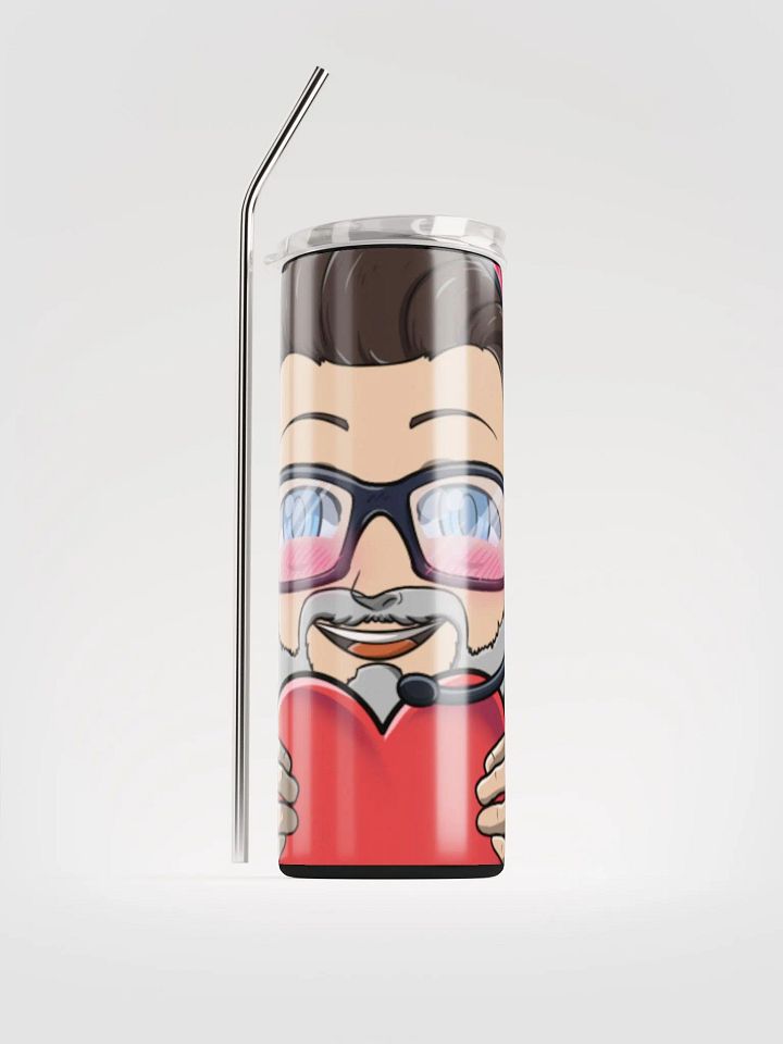 Ricky Love Emote Stainless Steel Tumbler with Straw product image (1)