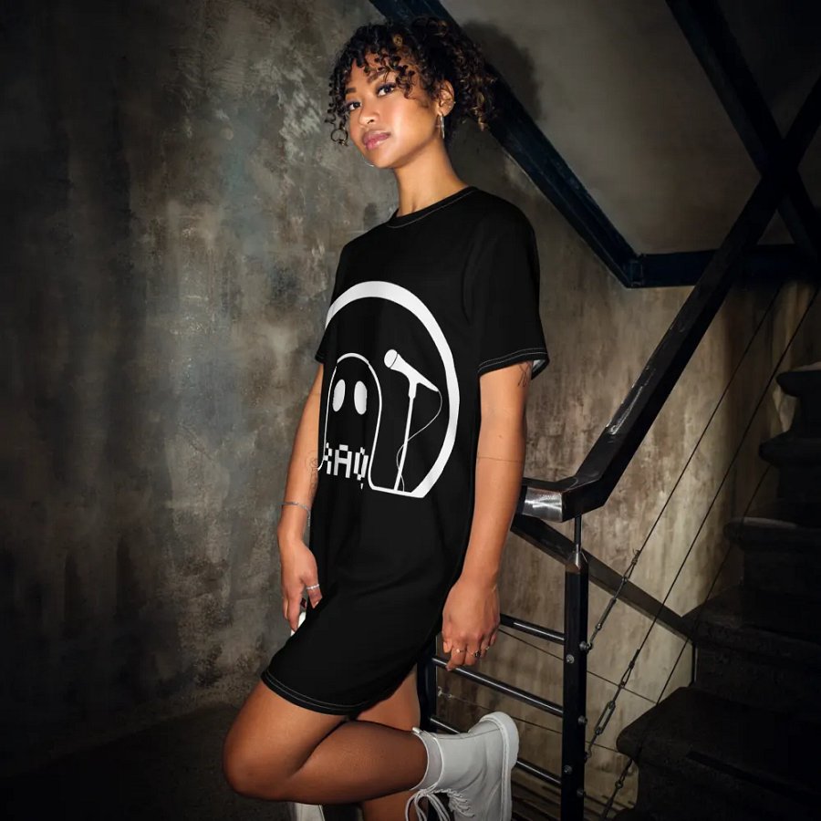 Raq Logo T-shirt Dress product image (12)
