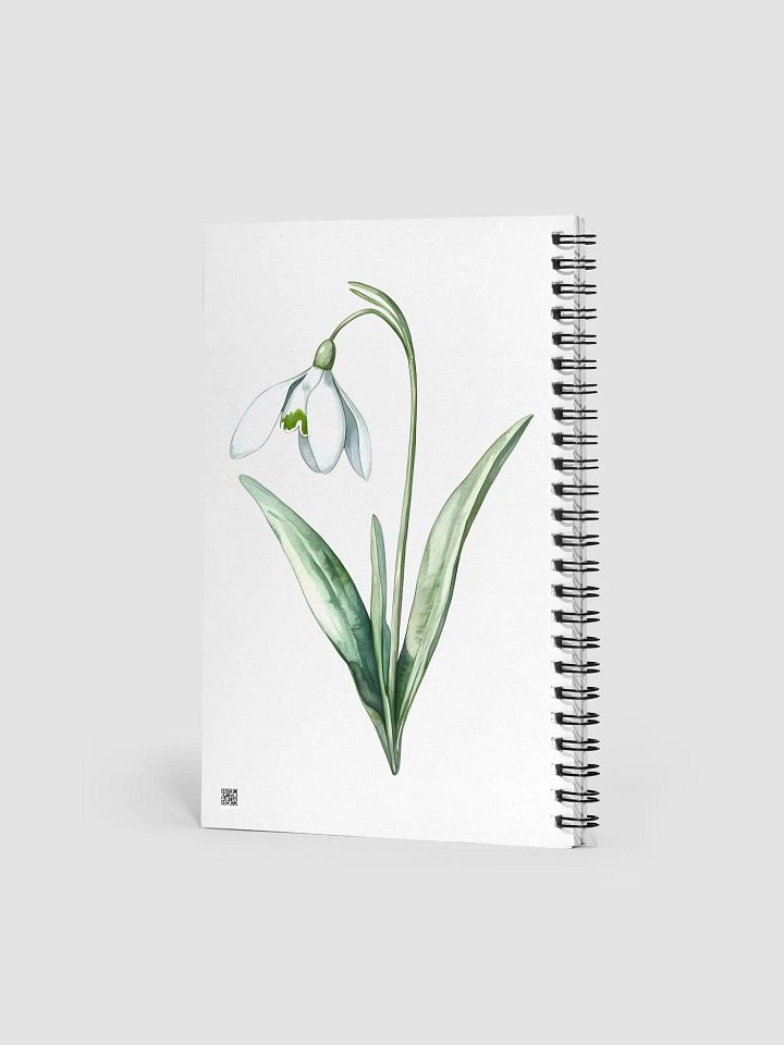 Snowdrop Notebook product image (2)