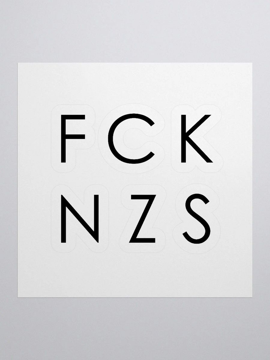 FCK NZS Kiss Cut Stickers product image (1)